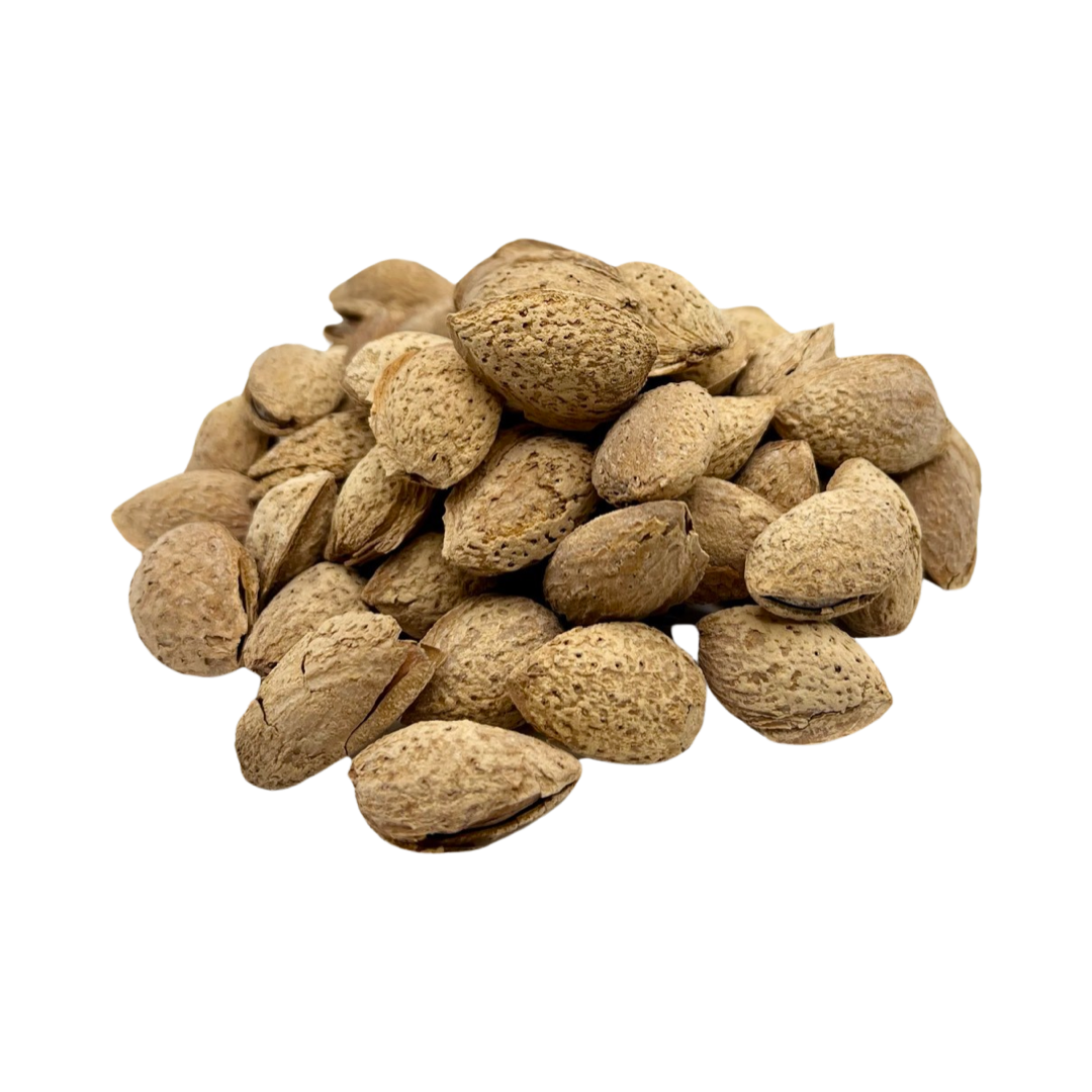 Roasted Salted Almond in Shell - Badam Shoor - بادام شور با پوست
