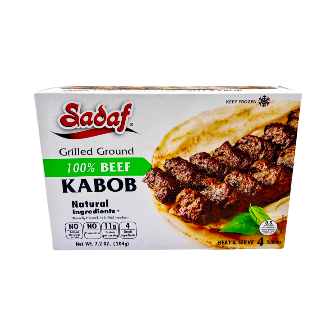 Sadaf Frozen Grilled Ground Beef Kabob - Kabab Koobideh -  کباب کوبیده