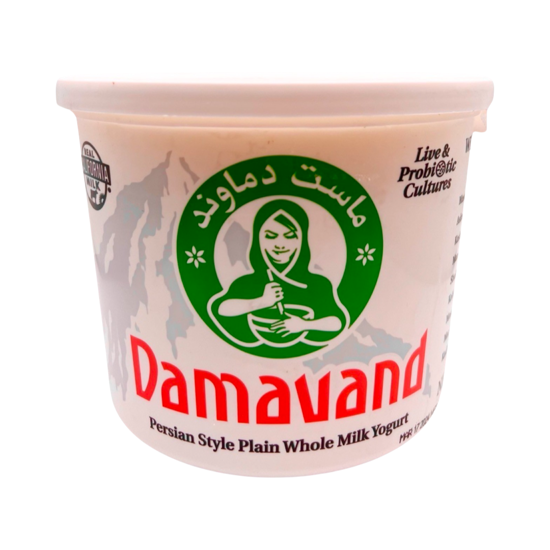 Damavand Persian Style Plain Whole Milk Yogurt - Mast - ماست ایرانی