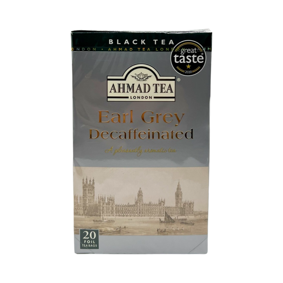 Ahmad Earl Grey Decaffeinated 20 Tea Bag - Chai - چای کیسه ای ارل گری دیکاف