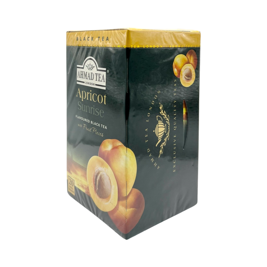 Ahmad Apricot Sunrise 20 Tea Bag - Flavored Black Tea- Chai - چای با طعم زردآلو