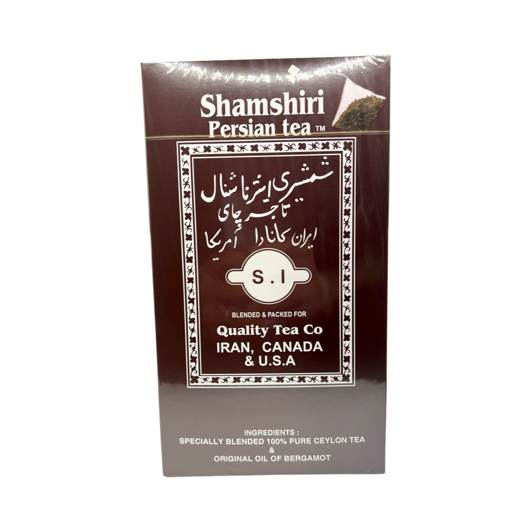 Shamshiri Persian 100 Tea Bags - Chai - چای کیسه ای شمشیری