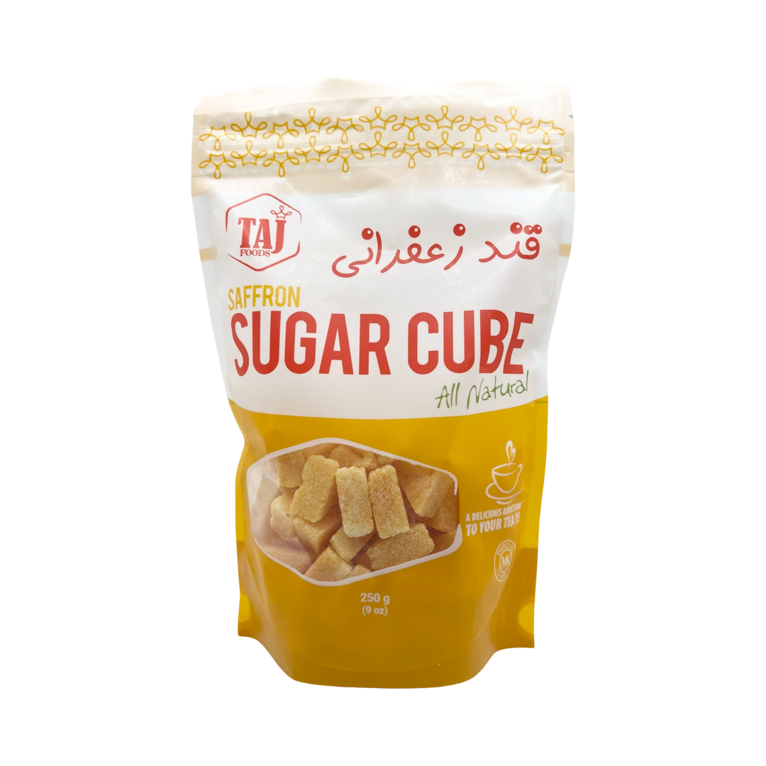 Taj Saffron Sugar Cube - Ghand Zaferani - قند زعفرانی