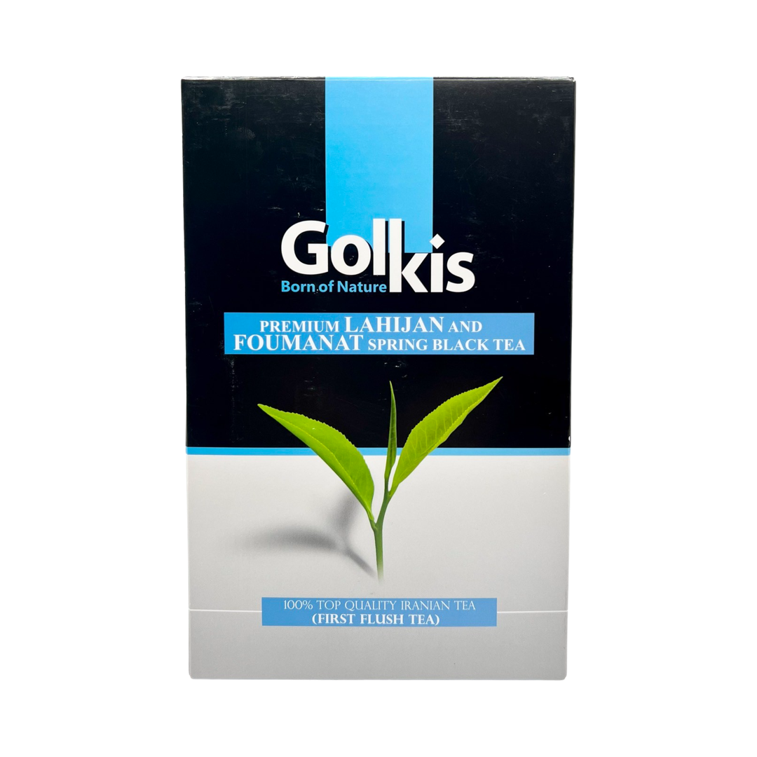 Golkis Premium Lahijan & Fouman Spring Black Tea - Chai - چای سیاه بهاره ممتاز لاهیجان و فومنات
