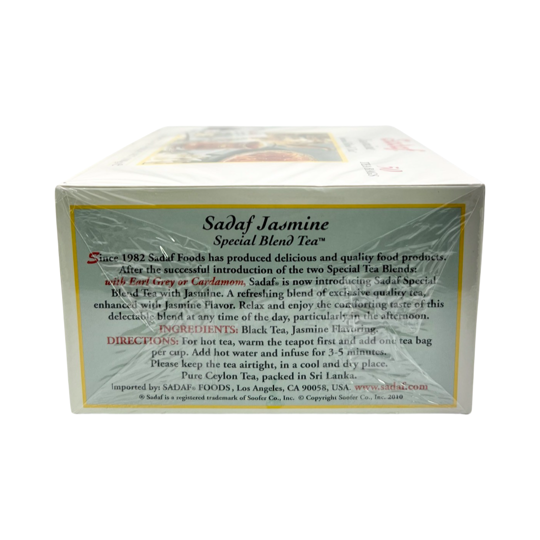Sadaf Special Blend 50 Jasmine Tea Bags - Chai - چای جاسمین
