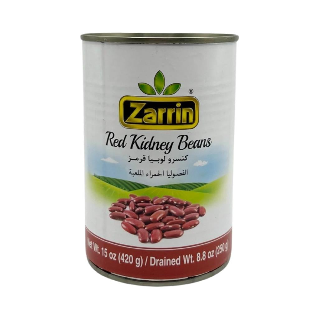 Zarrin Red Kidney Beans - Loobia Ghermez - کنسرو لوبیا قرمز