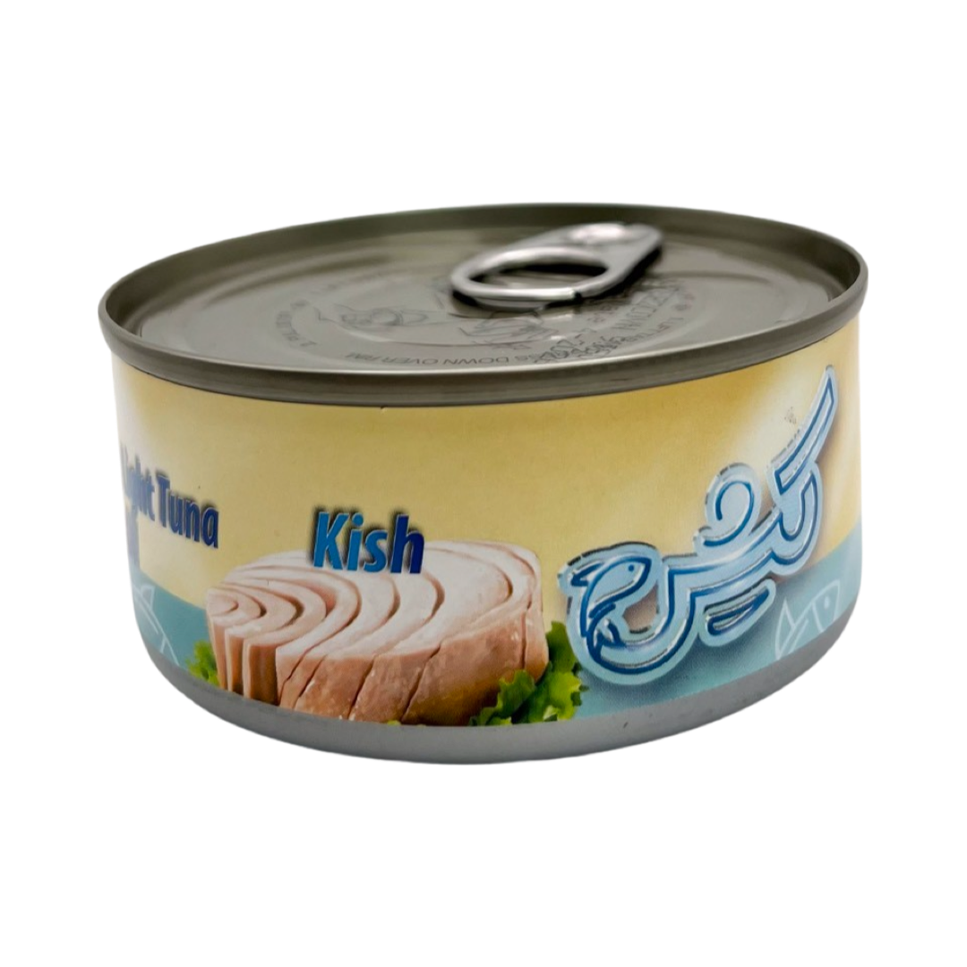 Kish Chunk Light Tuna in Soy Oil - Ton Mahi - تن ماهی در روغن سوی