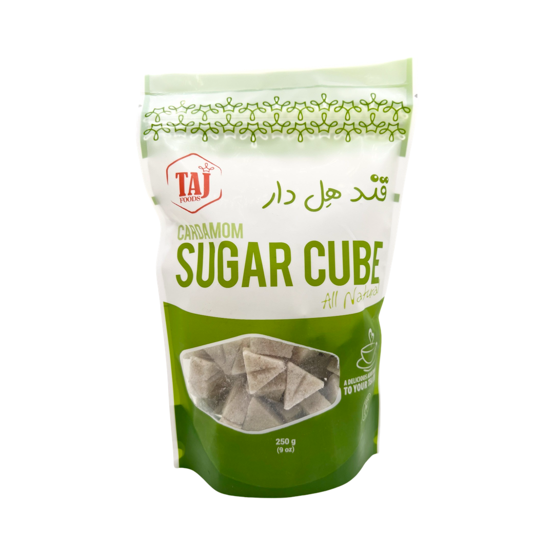 Taj Cardamom Sugar Cube - Ghand Heldar - قند هل دار
