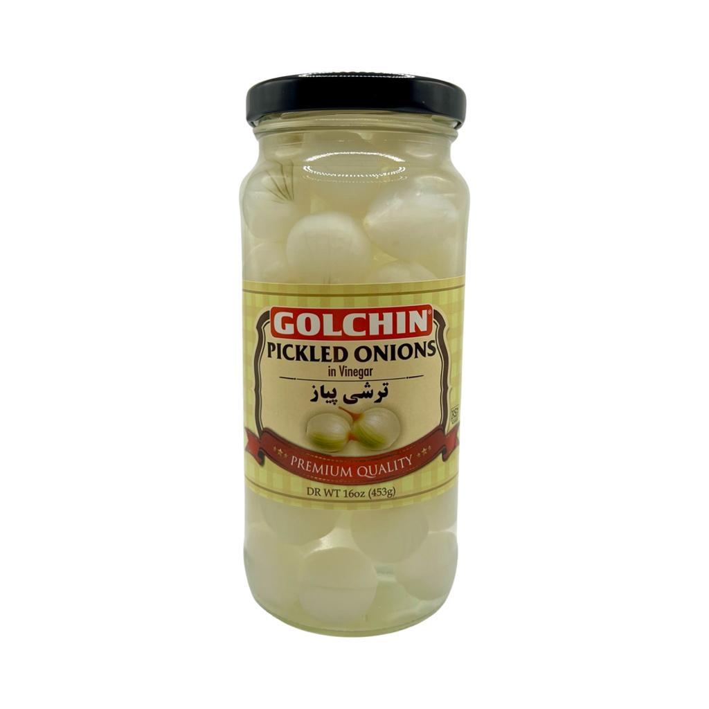 Golchin Pickled Onions - Torshi Piyaz - ترشی پیاز