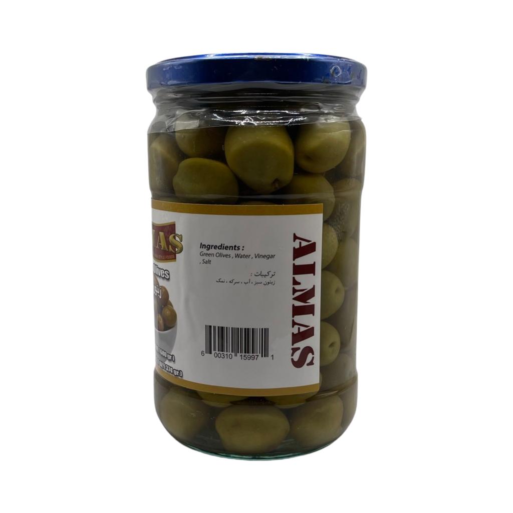 Almas Green Olives -  Zeytoon - زیتون شور