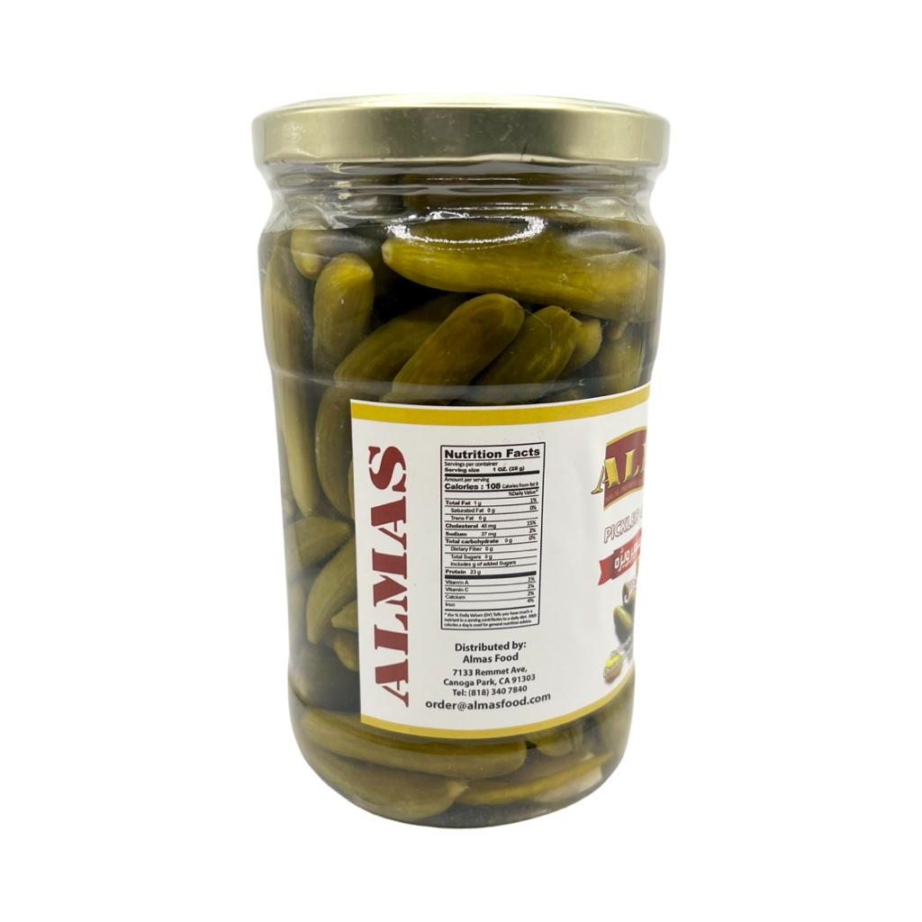 Almas Pickled Cucumbers - Khiarshoor - خیارشور سوپر ویژه