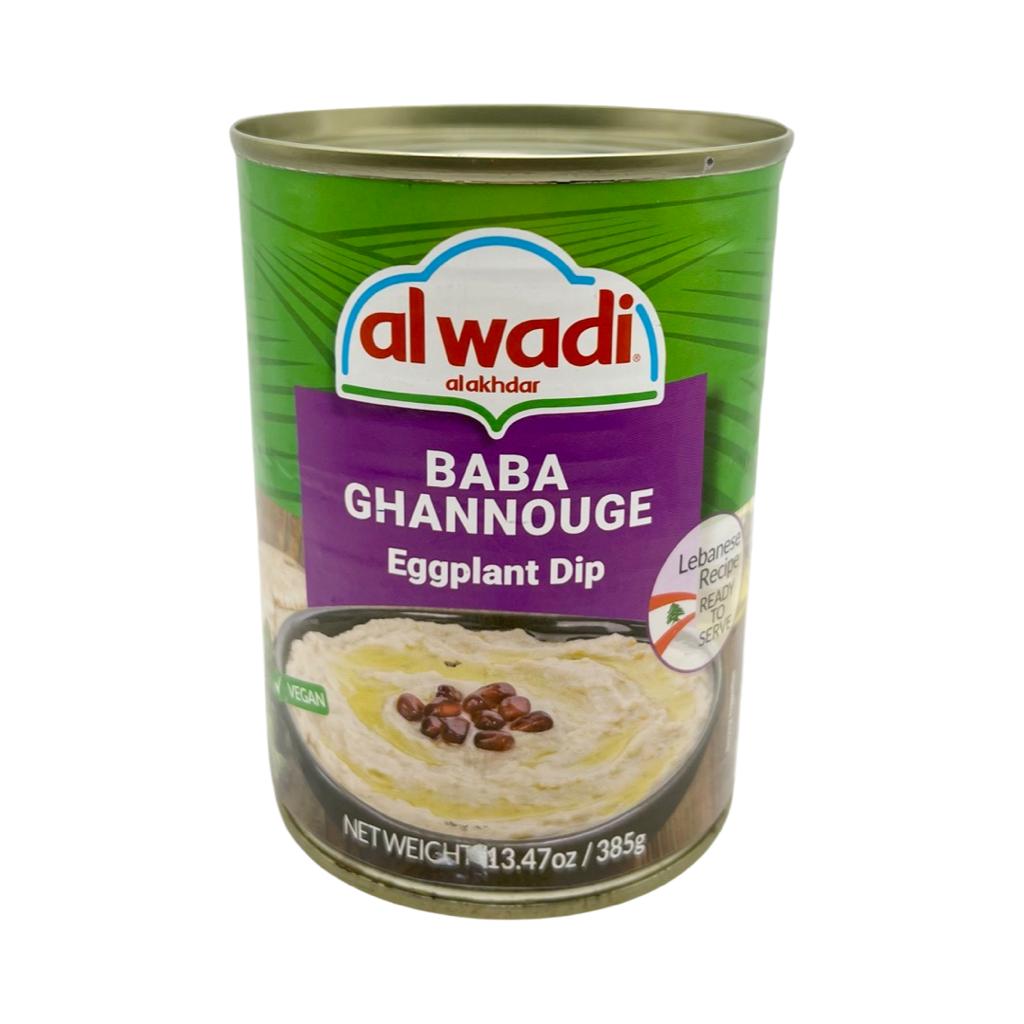 Alwadi Baba Ghanouge - Eggplant Dip - Babaganoush- باباقنوش