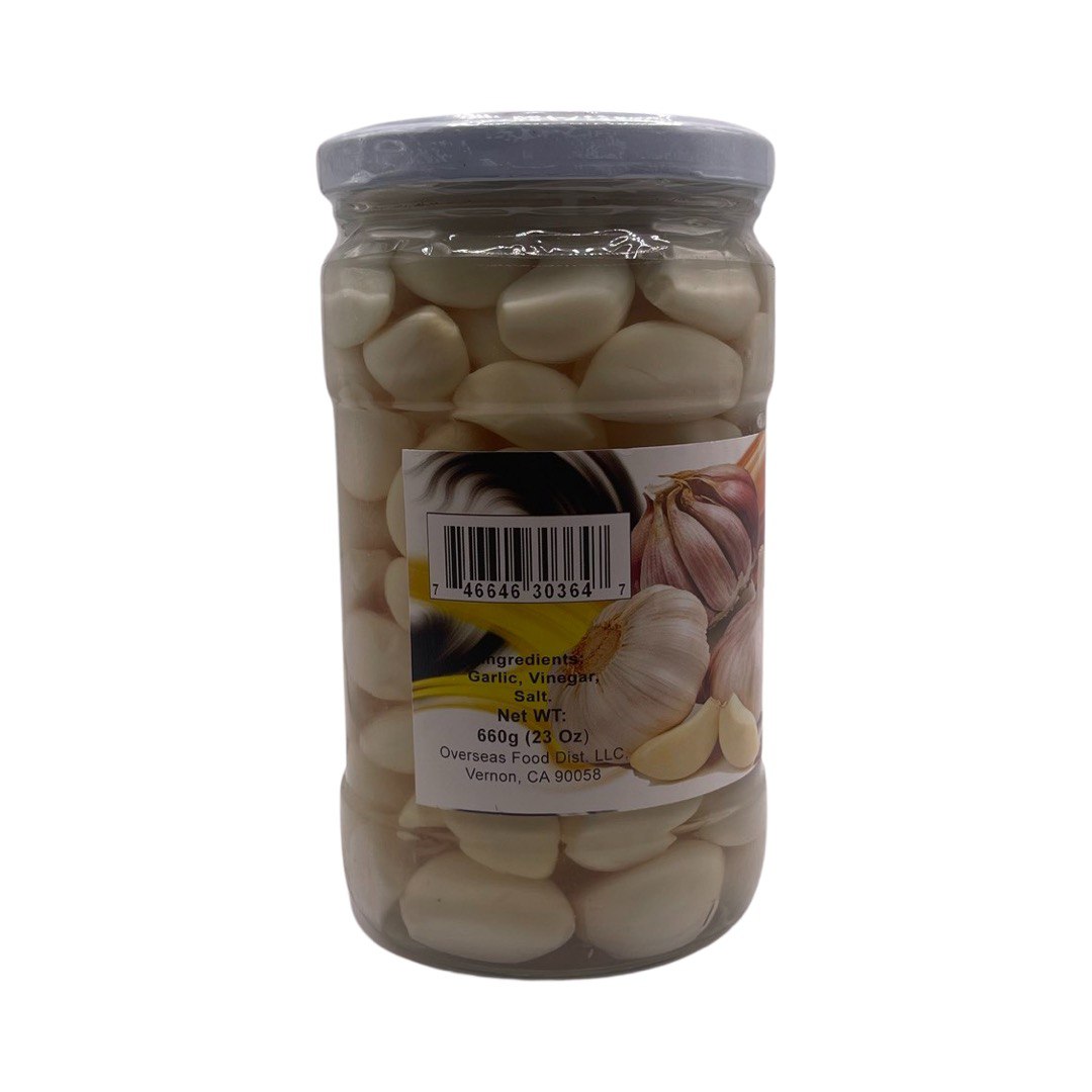 Golchin White Pickled Garlic - Torshi Sir - نرشی سیر سفید