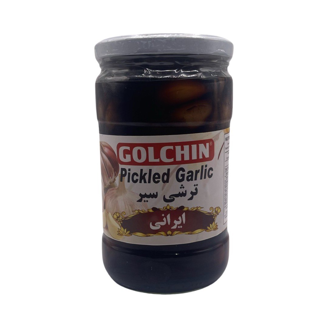 Golchin Persian Pickled Garlic - Torshi Sir - ترشی سیر ایرانی