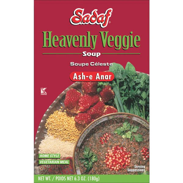 Sadaf Heavenly Vegan Soup - Ash E Anar - آش انار