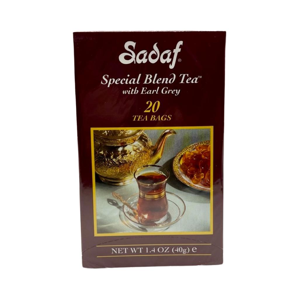 Sadaf Special Blend Tea Bags with Earl Grey - Chai - چای کیسه ای ارل گری