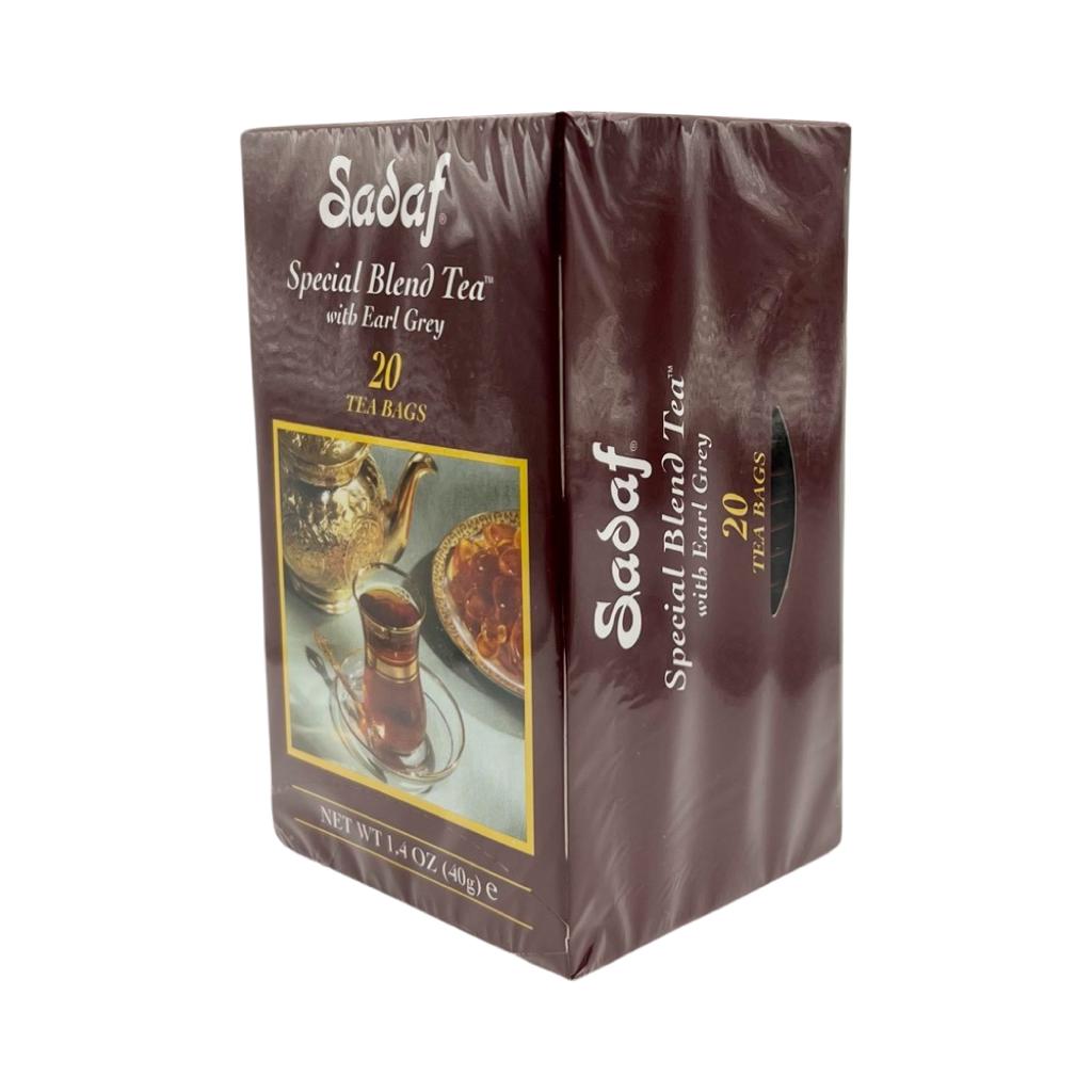 Sadaf Special Blend Tea Bags with Earl Grey - Chai - چای کیسه ای ارل گری