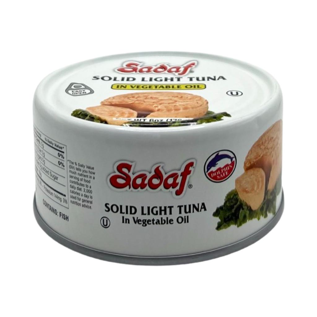 Sadaf Light Tuna in Veg Oil - Ton Mahi - تن ماهی